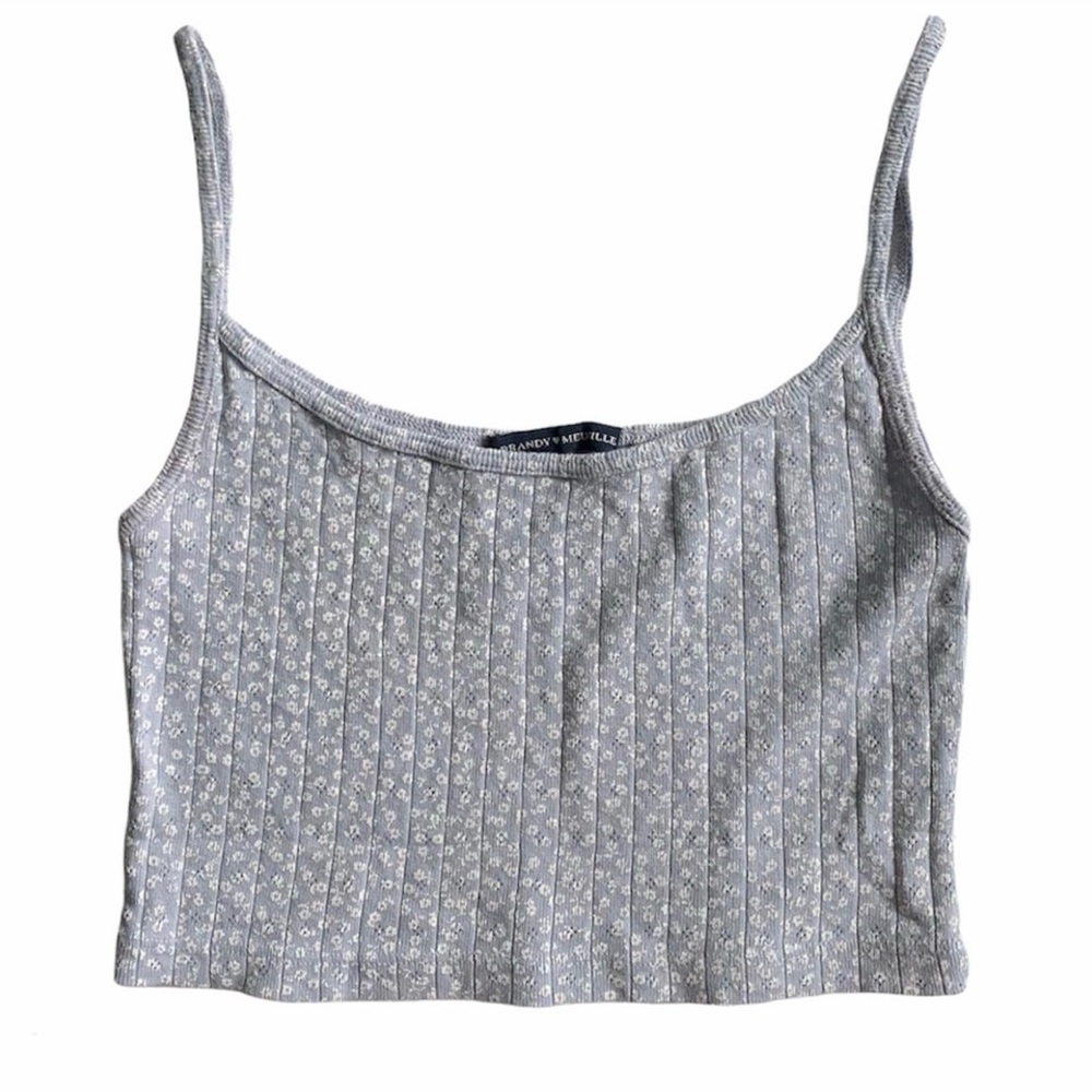 Brandy Melville Floral Skylar Tank